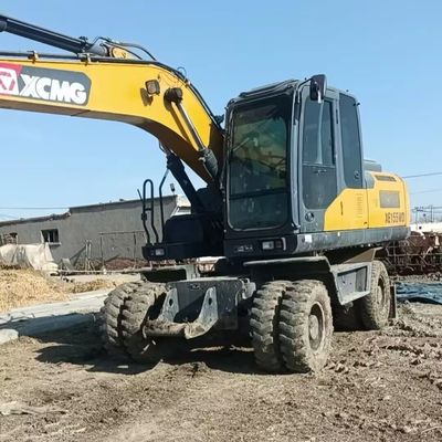 Heavy Duty 93kW Gebruikte wielgraafmachine Digger XCMG150 Crawler Graafmachine