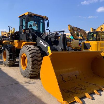 5 ton Xcmg ZL50GN Gebruikte voorlader zware machines voor het vervoer van bakstenen