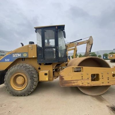 74.5kW Vermogen 1524mm Trommel Gebruikt SEM 522 Roller Voor Infrastructuurprojecten