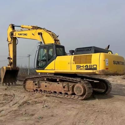 Gebruikte bouwmachines Grote graafmachine SUMITOMO SH480 voor materiaalverwerking
