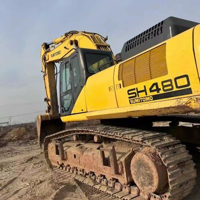 Gebruikte bouwmachines Grote graafmachine SUMITOMO SH480 voor materiaalverwerking