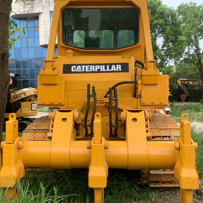 Dieselmotor Gebruikte Buildozers CAT D7G Dozer 150kW Ergonomisch ontwerp