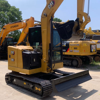 Zware ladingen Oude kat graafmachine CAT 306 Crawler Hydraulische graafmachine 5800kg