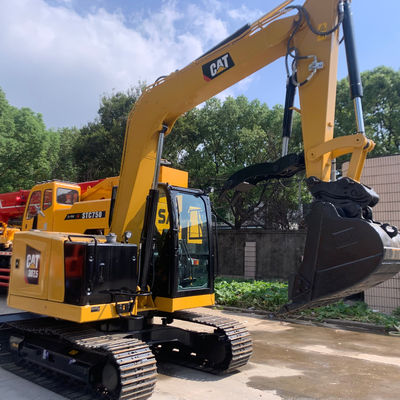 Gebruikte graafmachine CAT307.5 Oude graafmachine voor rupsen met boorbuis