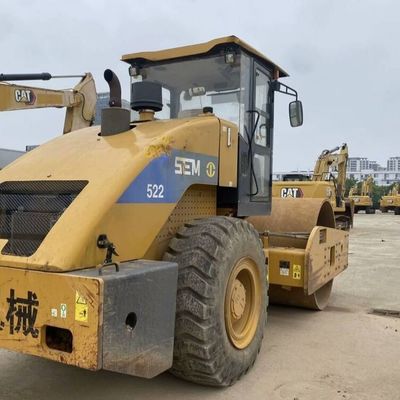 Single Drum Heavy Duty Gebruikte SEM 522 Roller Tweedehands Voor Asfalt Compacteren