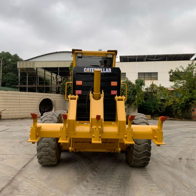 Betrouwbare CAT 140H Gebruikte motorgrader 138kW 2000rpm Tweedehands grader voor de bouw