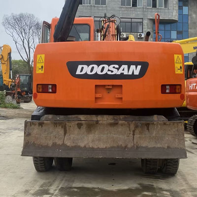 Robuuste motor gebruikt DOOSAN graafmachine oude wielen graafmachine 150w voor stadsgebouw
