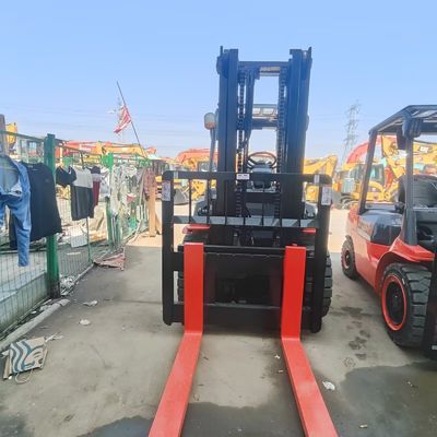 44kw gebruikte Toyota vorklift tweedehands Diesel vorklift met 5 ton laadvermogen